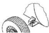 Meec Tools 200-013 - Montaż kół - 1
