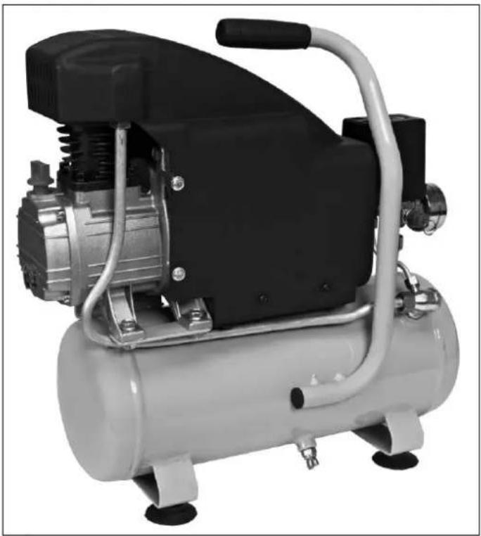 Meec Tools 200-012 - Instrukcja obsługi sprężarki 1 KM ating instructions for Compressor 1 hp - 1