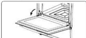 NEW POL NWH400B - Extracción de la puerta del horno - 1
