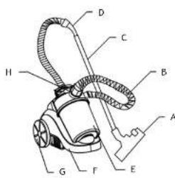 Kunft STX008 - Identificação das Peças - 1