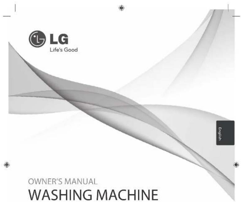 LG Life's Good OWNER'S MANUAL WASHING MACHINE