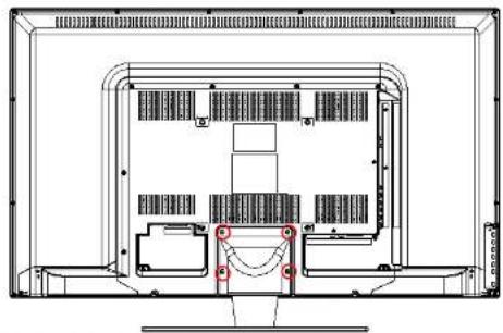 Proscan PLDED4030A-RK - Attacting or Removing the Stand - 2