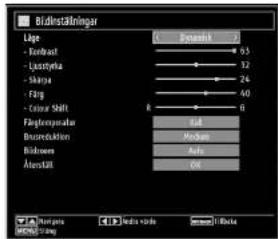 Andersson LED3240FDC PVR - Konfi guration av bildinställningar - 1