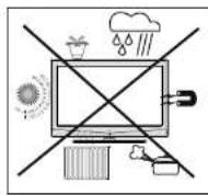 Andersson LED3240FDC PVR - Connection to a Television Distribution System (Cable TV etc.) from Tuner - 1