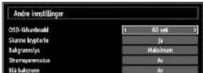 Andersson LED3240FDC PVR - Konfi gurere andre innstillinger - 1