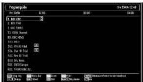 Andersson LED3240FDC PVR - Visa elektronisk programguide (EPG) - 3