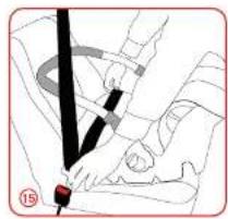 Silver Cross Ventura - Using a lap and diagonal seat belt - 3