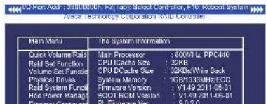 NC Pen Add: 2000000000. PC1 (any) Basic Control, PFC- Kosovo System Areece Technology Corporation RMB Controller Main Menu The System Information Quick Volume/Read Rail Set Function Volume Set Function Physical Drive Rail System Function Net Power Manage Circuit Design Main Process Main Processor :…