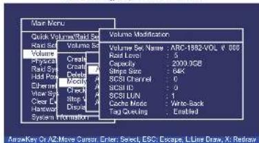Main Menu Quick Volume/Raid Set Volume Size Volume Volume Crash Crash Crash Crash Crash Crash Crash Crash Crash Crash Crash Crash Crash Crash Crash Crash Crash Crash Crash Crash Crash Crash Crash Crash Crash Crash Crash Crash Crash Crash Crash Crash Crash Crash