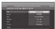 SAMSUNG DCB-P770Z - Manuell inställning - 2