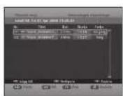 SAMSUNG DCB-P770Z - Schemalagda inspelningar - 2