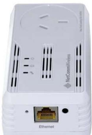 Netcomm NP507 - 600Mbps Powerline Kit with Gigabit Ethernet - 1