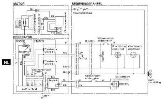 MAKITA EG241A - BEDRADINGSSCHEMA - 1
