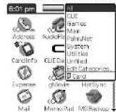 SONY Clié PEG-N760C - Starting an application in Memory Stick media - 1