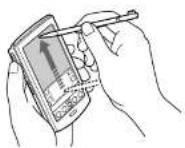 SONY Clié PEG-N760C - Changing the full-screen pen stroke activities - 1