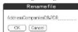 SONY Clié PEG-N760C - To rename the file or folder name - 1