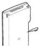 SONY Clié PEG-N760C - Performing a soft reset - 2