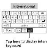 SONY Clié PEG-N760C - Entering data into your Sony CLIÉ Handheld - 3