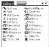 SONY Clié PEG-N760C - Performing common tasks - 1