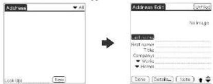 Add Address Look Up New Add Address Edit Unifed No Image First name First name Title Company World Home Dense (Catalase) (Note)