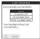SONY Clié PEG-N760C - Setting your CLIÉ handheld to lock automatically - 1