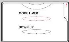 MODE TIMER DOWN UP