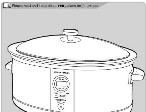 Please read and keep these instructions for future use morphy ricechds
