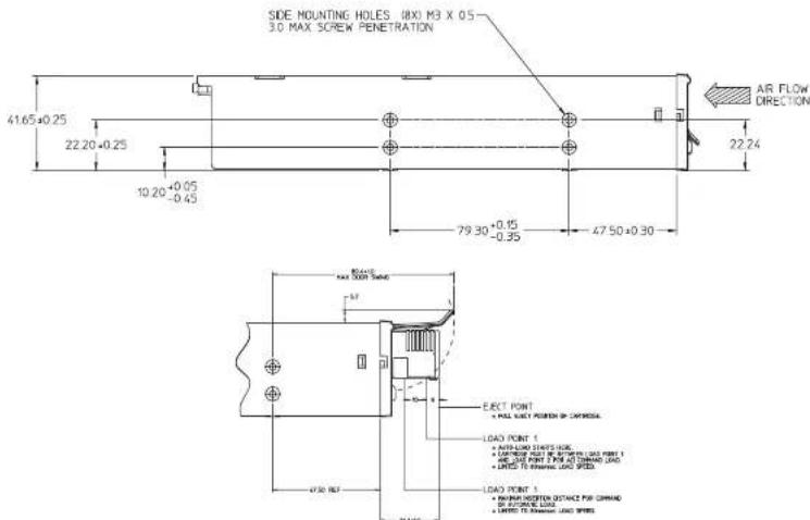 SIDE MOUNTING HOLES (AX) M3 X 05 3.0 MAX SCREW PENETRATION AIR FLOW DIRECTION 41.65±0.25 22.20±0.25 10.20-0.45 40.05 -0.45 79.30+0.15 -0.35 47.50±0.30 MAX DOW SPRING ELECT POINT • PALL ROOT POSITION OF CABBAGE. LOAD POINT 1 • AIR LIME STARTS SIDE • AIR LIME PART OF AIR FORCE, LOAD POINT 1 • AIR LIME PART 1 FOR COATING, LOAD • LINED TO BANANA LOAD SPEED. LOAD POINT 1 • AIR FORCE POSITION DISTANCE FOR GROUND • AIR FORCE LOAD • LINED TO BANANA LOAD SPEED.