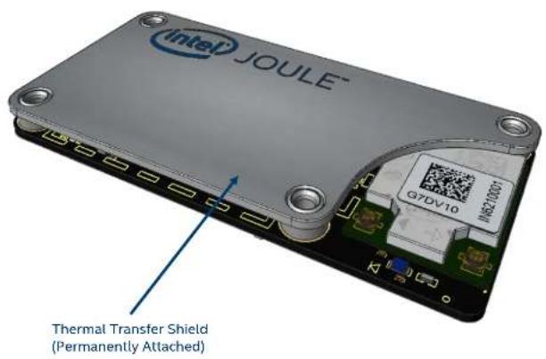 Intel JOULE™ G7DV10 ME210000 Thermal Transfer Shield (Permanently Attached)