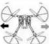 Overmax X-bee drone 7.1 - CONTROLUL ZBORULUI - 7