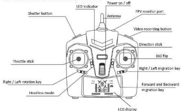 Overmax X-bee drone 5.2 - KEEP AWAY FROM HEAT - 1