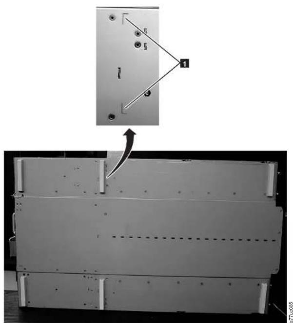 DELL TL2000 - InstallingtheLibraryFootPads(forDesktopInstallation ONLY) - 1