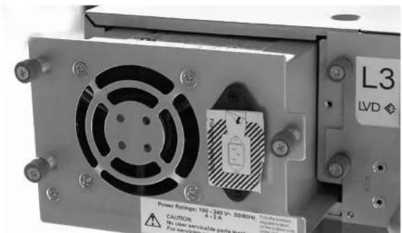 L3 LVD Power Settings: 100 - 240 V~ 50/80Hz - 4 - 2 A CAUTION: No Use servicable parts Inside For servicing and parts Inside