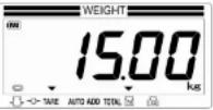 Yamato DP-6700 - Netweighing (Tare Operation) - 3