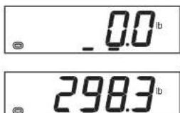 - 0.0 lb 298.3 lb