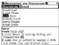 SEIKO ER-9000 - ■ Homophones and Homographs - 6