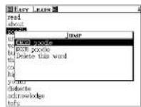 SEIKO ER-9000 - Viewing the word list - 3