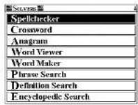 SEIKO ER-9000 - ■ Selecting Spellchecker or the solver - 7
