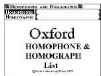 SEIKO ER-9000 - ■ Homophones and Homographs - 4