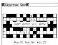 SEIKO ER-9000 - Crossword Quiz - 3