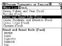 SEIKO ER-9000 - Word List - 4