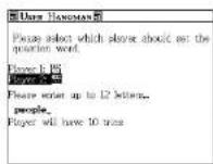 SEIKO ER-9000 - User Hangman - 2