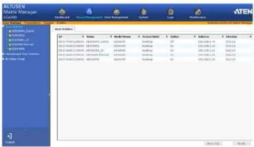 AltUSEN Master Manager ALTAON User Statistics ID | Name | Model Name | Account Mode | Status | Address | Status | 00:01:4561:200000 00:01:4561:200000 00:01:4561:200000 00:01:4561:200000 00:01:4561:200000 00:01:4561:200000 00:01:4562:200000 00:01:4562:200000 00:01:4562:200000 00:01:4562:200000 00:01:4562:200000 00:01:4562:200000 01:37 Status: Start Out Next