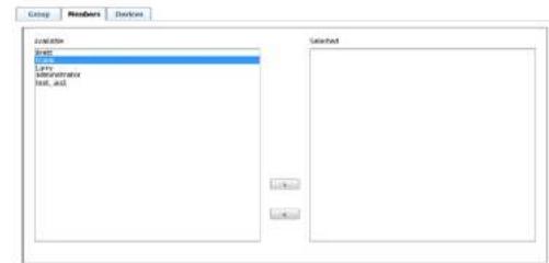 Group Members Desktop Variables Java Java Administrator Host, and Selected 1x... 2x...
