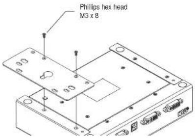 Phillips hex head M3 x 8