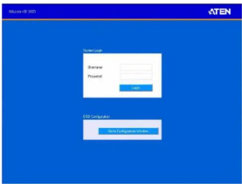 Museum x530 ATEN System Login Username Privatnl Login CSD Computation Suite Computation Window