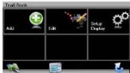 Trail Book Add Edit Setup Display