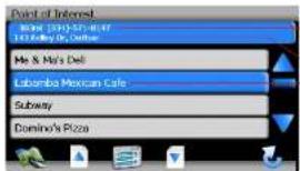 Point of Interest Bob's 1932-57-04/07 1072-Day Dr. Online Me & Na's Deli Libombo Mexican Cafe Subway Domino's Pizza