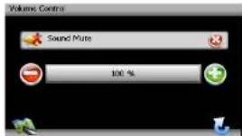 Volume Control Sound Mute 100 %