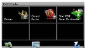 Edit Route Debug Cancel Route Find POI Near Destination